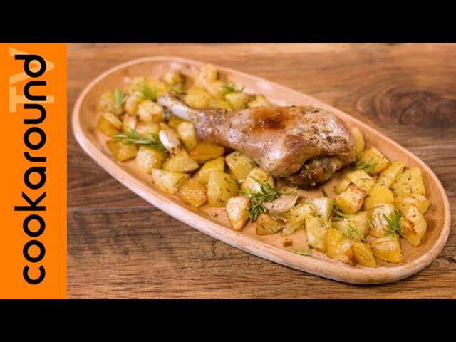 Coscia di tacchino al forno con patate