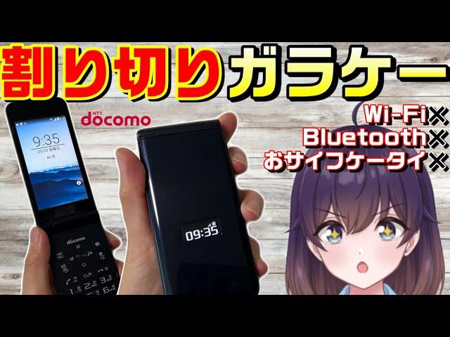 【レビュー】2022年最新ガラケー（ガラホ）使ってみた（docomo/arrows ケータイ ベーシック F-41C）