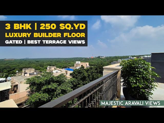 Inside Luxurious Builder Floor in Gurgaon | Suncity | Top Floor with Terrace