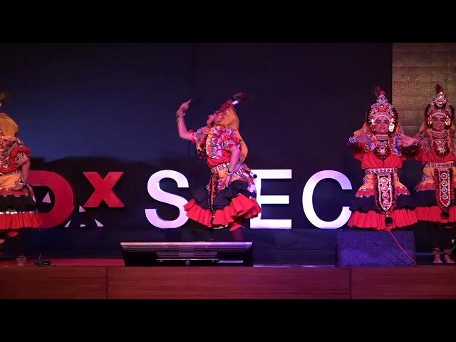 Yakshagana | Vidushi Mahima S Rao and Team | TEDxSJEC