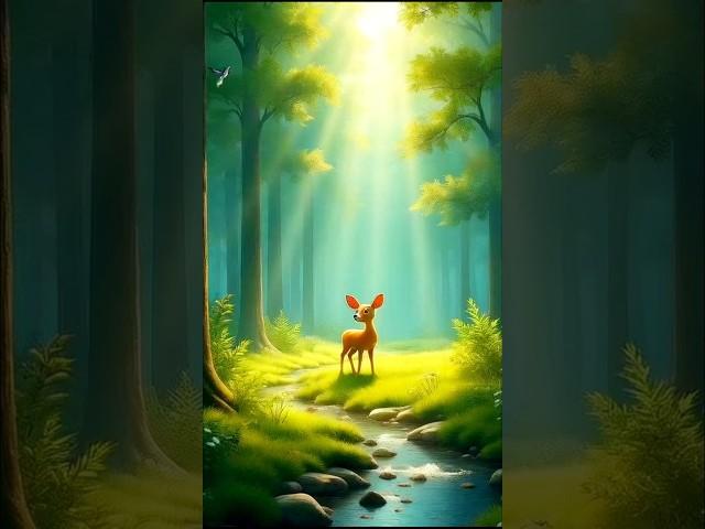 The beatuiful story of lion and deer #shorts  #story #kahani  #kahaniya #youtubeshorts #shortsfeed