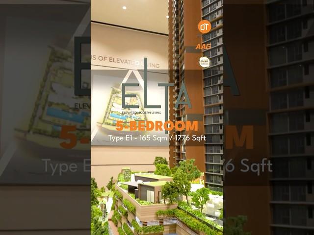 Singapore Showflat Tour - ELTA I 5 Bedroom I OrangeTee AAG #OTProjects2025