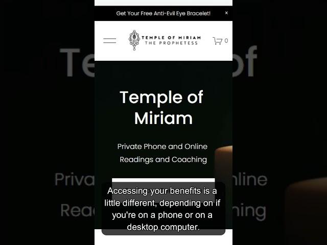 Independent Minyan Membership at the Temple of Miriam the Prophetess