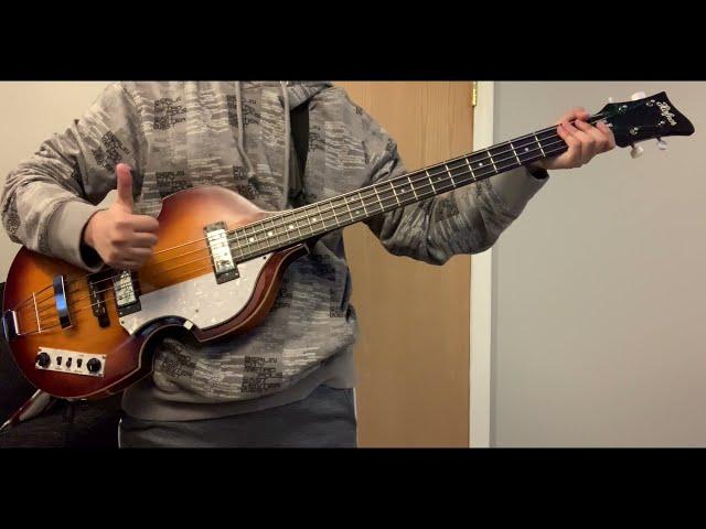 Be My Baby The Ronettes Hofner Bass Cover Pyramid Gold Flatwound Short Scale Bass Guitar Strings