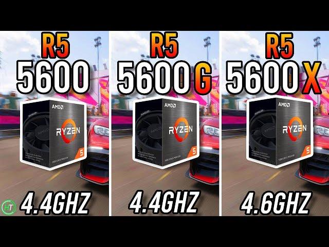 Ryzen 5 5600 vs Ryzen 5 5600G vs Ryzen 5 5600X