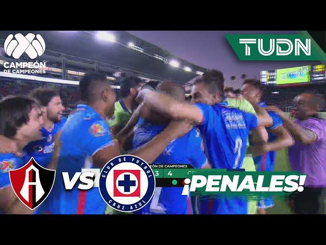 ¡Tanda de penaltis! Cruz Azul es Campeón | Atlas (3) 2-2 (4) Cruz Azul | Supercopa Mx 2022 | TUDN