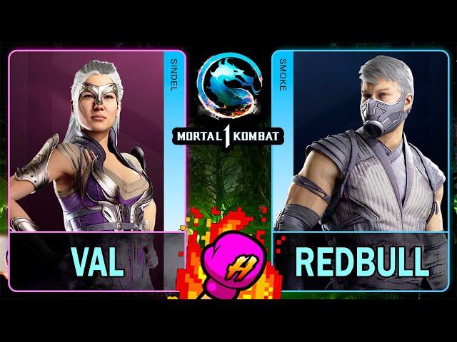 MK1 Val (SINDEL) VS RedBull (SMOKE)Mortal Kombat 14K 60ᶠᵖˢ