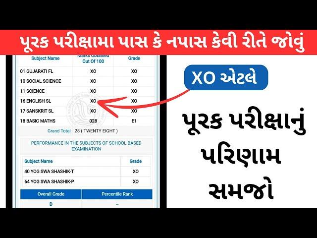 પૂરક પરીક્ષામાં પાસ કે નપાસ કેવી રીતે જોવું  purak Pariksha ma pass siye ke fail Kem joy sakay #gseb