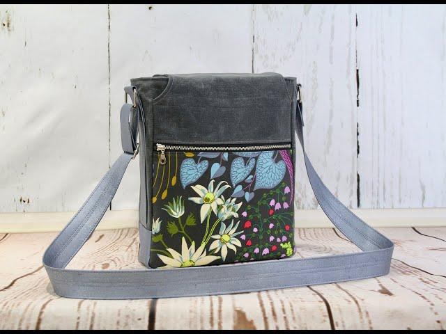 Blue Calla Patterns - Coneflower Cross Body Bag - Part 1/5: Preparation, cutting and interfacing