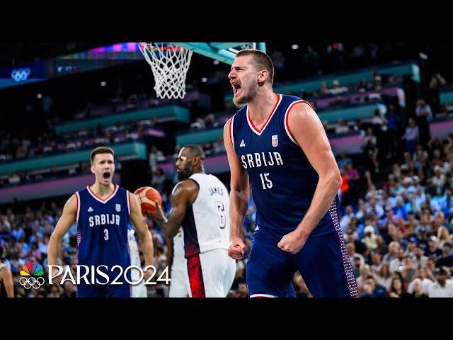 Nikola Jokic’s TOP highlights from Paris Olympics basketball competition | NBC Sports