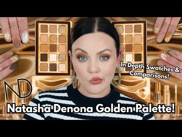 Should You Pick Up The Natasha Denona Golden Palette? Honest Review, In Depth Swatches & Look!