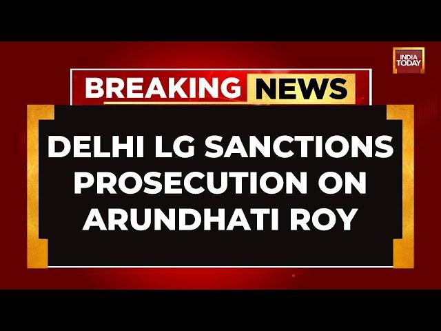 Author Arundhati Roy To Be Prosecuted Under UAPA | Action On Roy's 2010 Provocative Speech