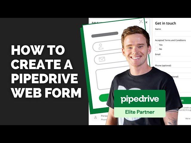 How to create a Pipedrive Web Form