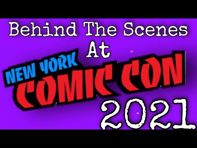 New York Comic Con 2021 Set Up