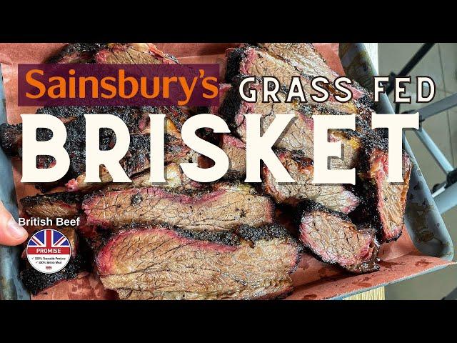 UK Grass Fed Brisket From Sainsbury's Supermarket - Review | Franklin BBQ Pit