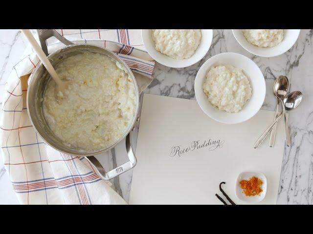 Vanilla Bean Rice Pudding - Martha Stewart