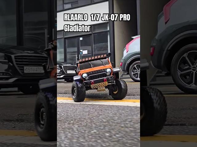 [RC CAR 알씨카]_르랄로 JK-07 주행 테스트!(Feat. RLAARLO JK-7 PRO JEEP Gladiator)
