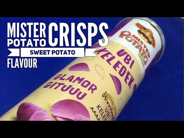 Mister Potato Crisps Sweet Potato Flavour | Ubi Keledek Purple | Kerepek Kentang