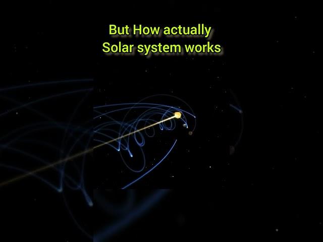 How actually solar system works