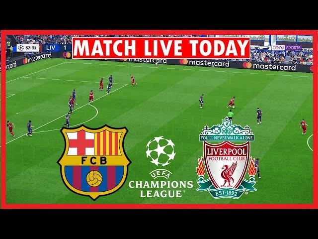 Live: Barcelona vs Liverpool | UEFA Champions League Final 2024/25 Live Match eFootball