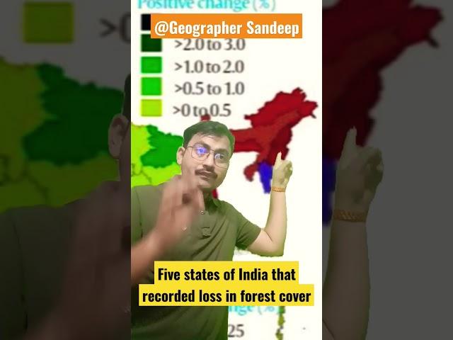 Decreased forest Cover #forest #mapwork #viral #shorts #geography #sandeepshukla #viralvideo #gk #gs