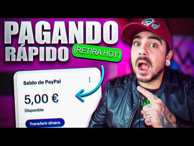 NUEVO!! RETIRA 5€ HOY EN PAYPAL RÁPIDO - Gana Dinero FÁCIL (También para iOS)