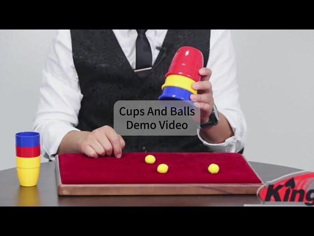 Xfunjoin Cups And Balls Magic Prop Demo Video