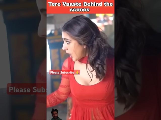 Tere Vaaste song Shooting videos | Jara Hatke jara Bachke | Sara ali khan & Vicky Kaushal #shorts