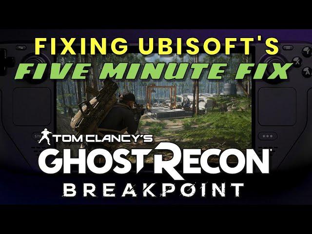 Steam Deck: Ghost Recon - Breakpoint (and other old Uplay games) - Easy Five Minute Fix