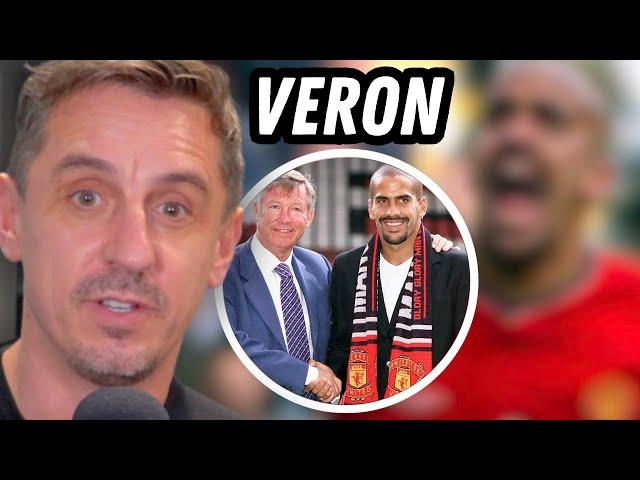 Gary Neville Explains Veron's Struggle at Man Utd: Tactical Clash!" {Interview Outtake}