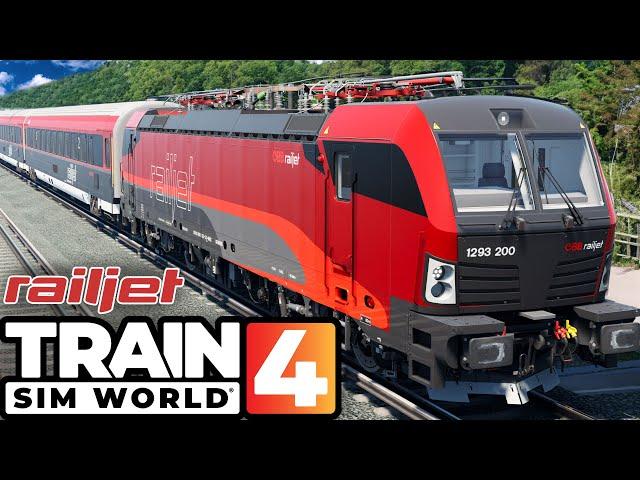 Railjet in Train Sim World 4