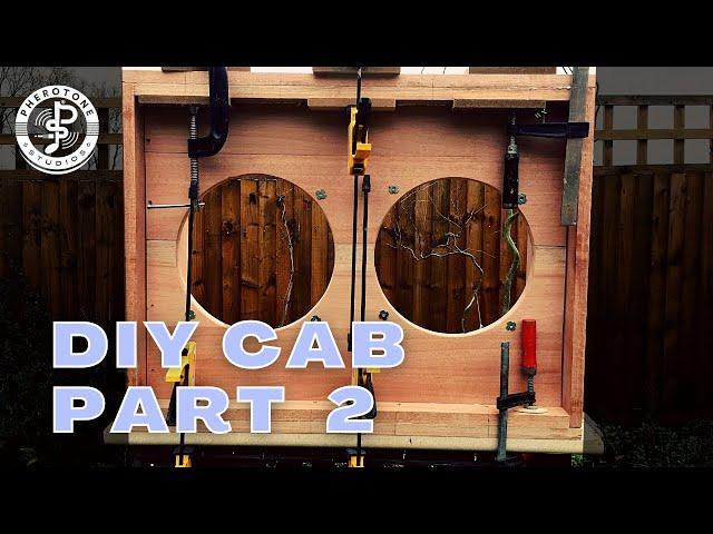 Guitar cabinet build - part 2