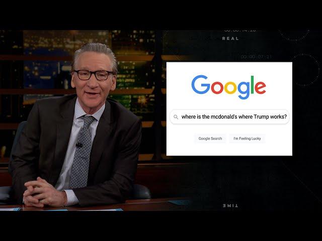 Post-Election Google Searches | Real Time with Bill Maher (HBO)