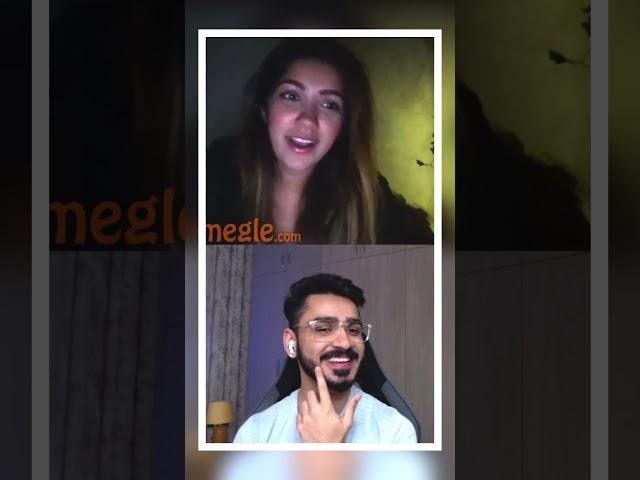 When an INDIAN girl flirts with a guy on OMEGLE! #shorts #trending