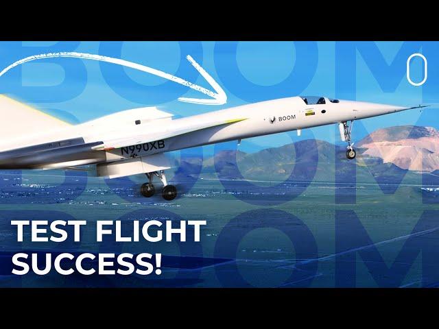 Boom Supersonic Completes First Flight With XB-1 Demonstrator