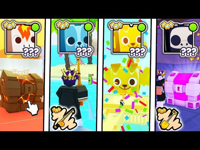 I Got ALL RAREST HUGE PETS in Roblox Pet Simulator 99..