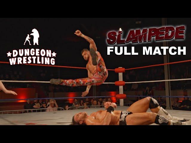 Dungeon Wrestling presents Slampede 2024   Dirty Dango v Chris Adonis Chris Masters   - Title Match