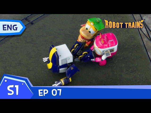 Robot Trains | #07 | Repairing the Clock Tower | Full Episode | ENG