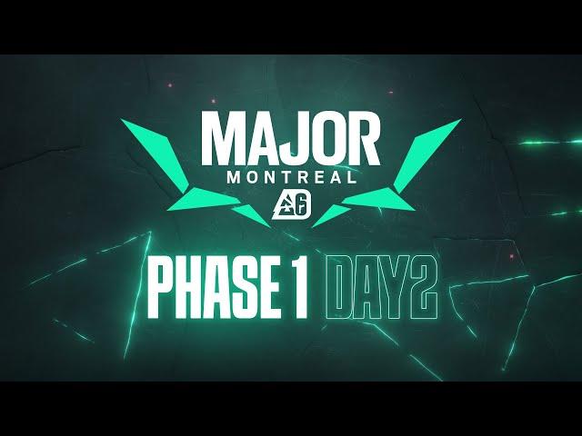 BLAST R6 몬트리올 메이저 PHASE1 Day2 FEARX vs BLACK DRAGONS (중계: 신일, 박재현)