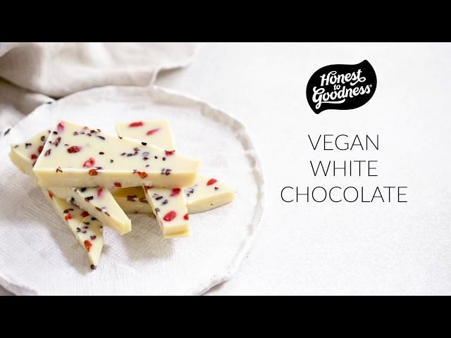 How to Make Vegan White Chocolate