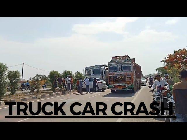 car truck crash | Bolt mp17 rider