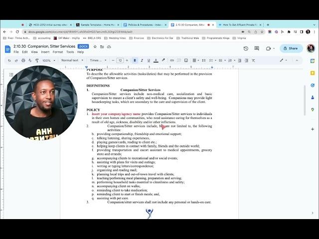 Home Care Business | Policies & Procedures Manual | Templates | Detailed Preview | 2023