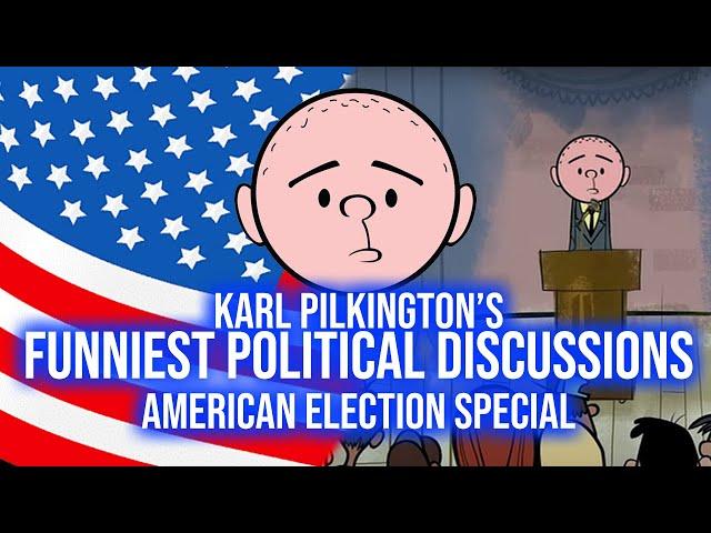 Karl Pilkington's Funniest Political Discussions | Compilation, 2020 American Election Special