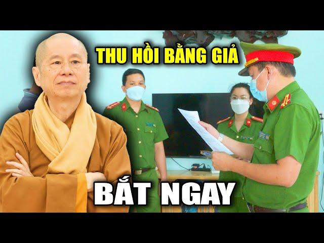 Thích chân quang tin mới nhất TỊCH THU BẰNG - Đề nghị bắt ngay #thichchanquang