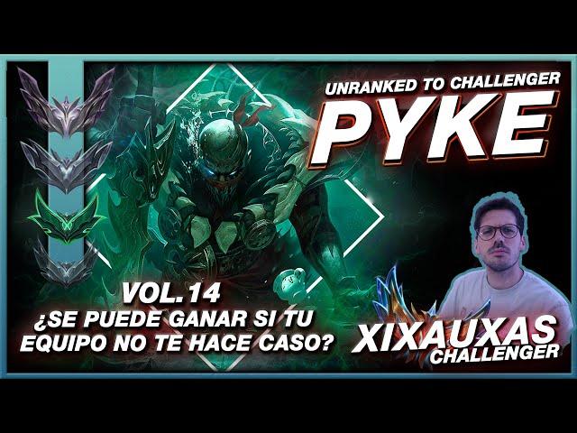 ¿SE PUEDE GANAR SI TU EQUIPO NO HACE CASO? UNRANKED TO CHALLENGER VOL.14 ¿99%WINRATE? 