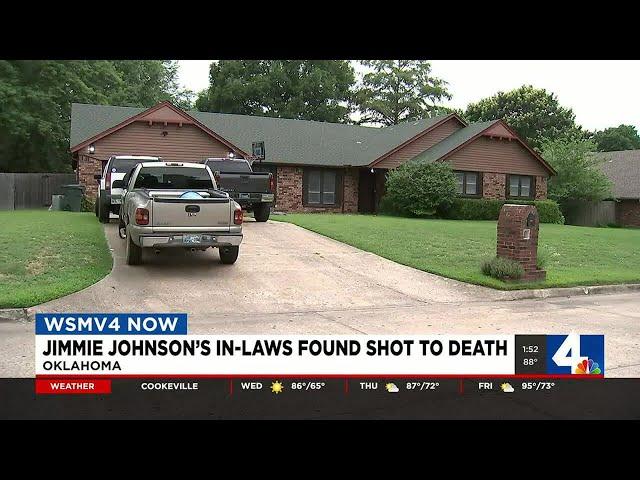 Jimmie Johnson's in-laws found shot to death in Oklahoma