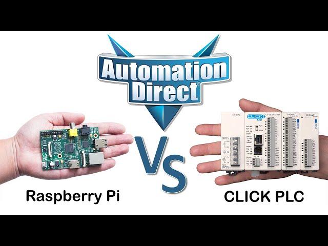 Raspberry Pi vs CLICK PLC from AutomationDirect