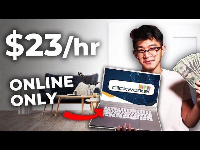 Make $23/HOUR Working From Home With Online Jobs on Clickworker!