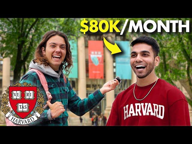 Asking Harvard Students How They Make Money Part 2