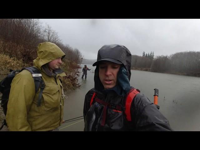 Searching For The Last Steelhead - Swinging Flies, Getting Lost, & Good Times Despite The Conditions